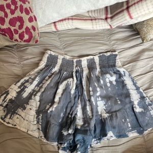 Kiwi and Punch Tie Dye Flowy Shorts